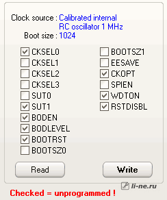 Atmega fusebit doctor